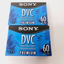 Sony Digital Video Cassette Premium 60 LP:90 Mini DV Sealed
