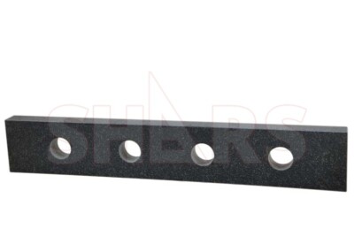2'' x 6'' x 36'' Black Granite Straight Edge 0.000050'' per 12'' Length New