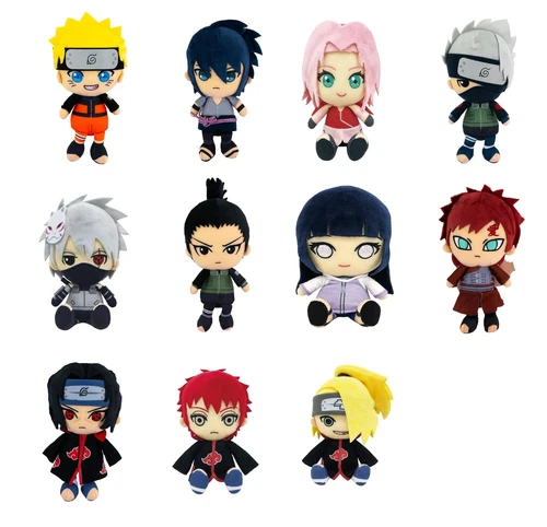 Bandai Naruto Shippuden Chibi Plüsch 11 Sorten Sasuke Sakura Kakashi Hinata Sasori - Bild 2 von 102