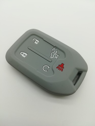 Cubierta de llave remota de silicona para 2019 2020 2021 GMC SIERRA Chevrolet Silverado - Imagen 19 de 52