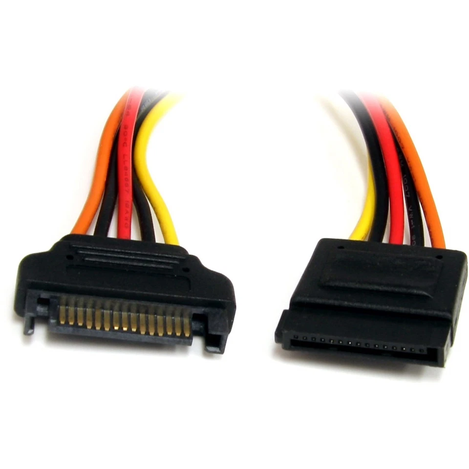StarTech 12in 15 Pin SATA Power Extension Cable (SATAPOWEXT12) - Image 2 of 4