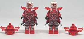 LEGO NINJAGO General Kozu Lot Of 2 - The Final Battle Minifigure set 70504