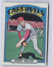 1972 Topps Jerry Reuss #775 - Cardinals - Ex+ - M3186