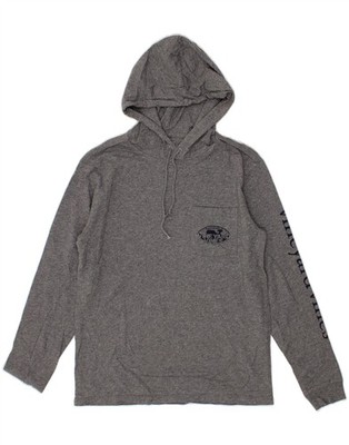 VINEYARD VINES Herren Grafik Oberteil mit Kapuze Langarm XS Grau Baumwolle CJ45