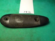 Remington Shotgun Buttplate 1.67" x 4.87" Curved Plastic #R50