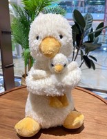 Snuggly Jellycat Huddles Duck Plush Doll Toy BNWT Tags Dust Bag Birthday Gift
