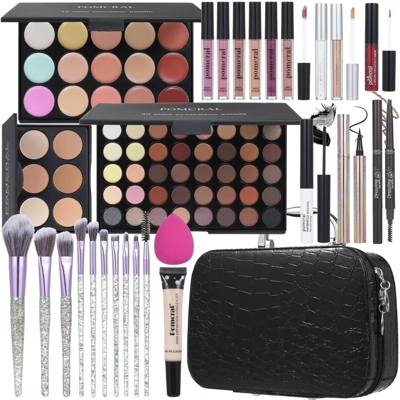 Makeup Kit For Girls,Full Makeup Set For Wonmen Includes 40 Colors Eyeshadow ...