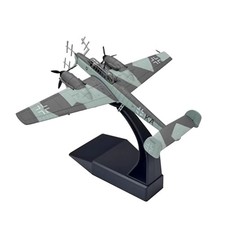 1/100 Scale Diecast Alloy WWII German Messerschmitt BF110 Fighter Model Toy Gift