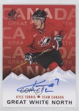 2015-16 SP Authentic Great White North Auto Kyle Turris #GWN-KT Auto xp6