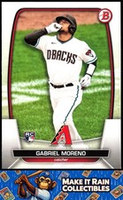 Gabriel Moreno 2023 Bowman #69 Arizona Diamondbacks Rookie RC