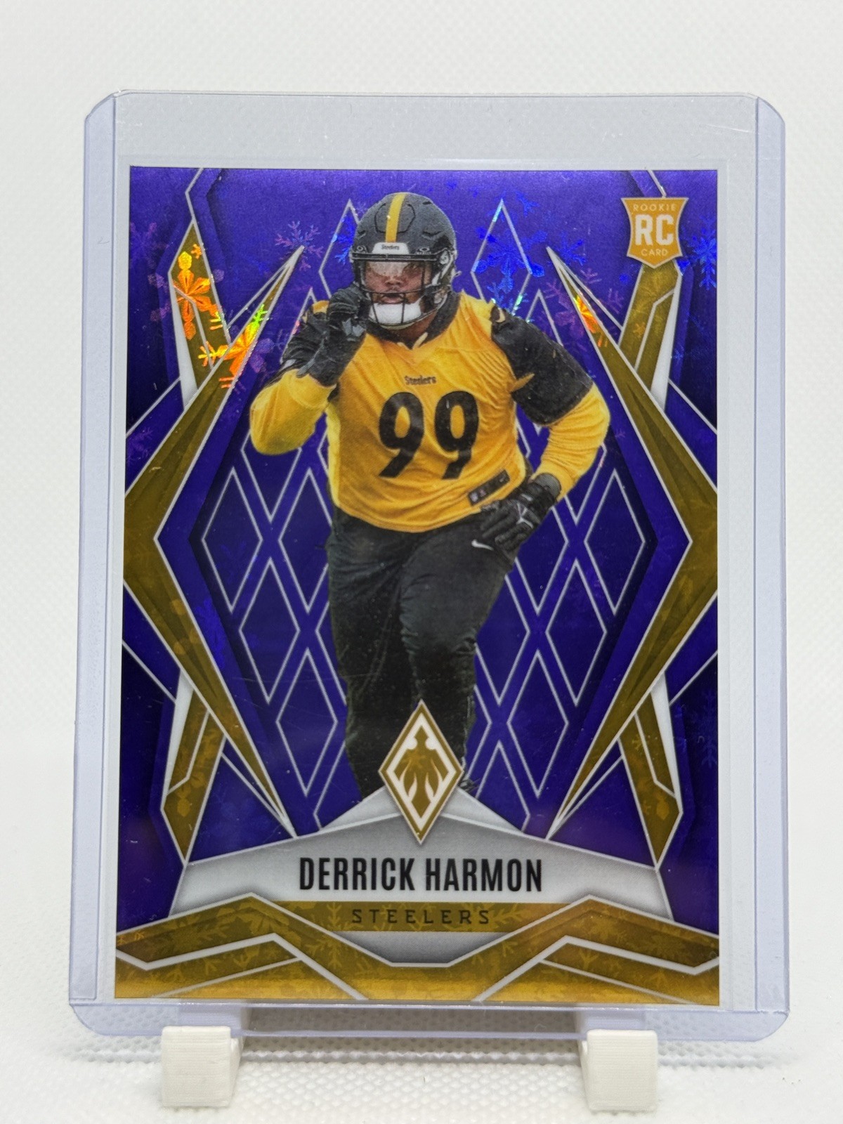2025 Panini Phoenix - Rookies Derrick Harmon #241 Purple Winter 10/249 (RC)