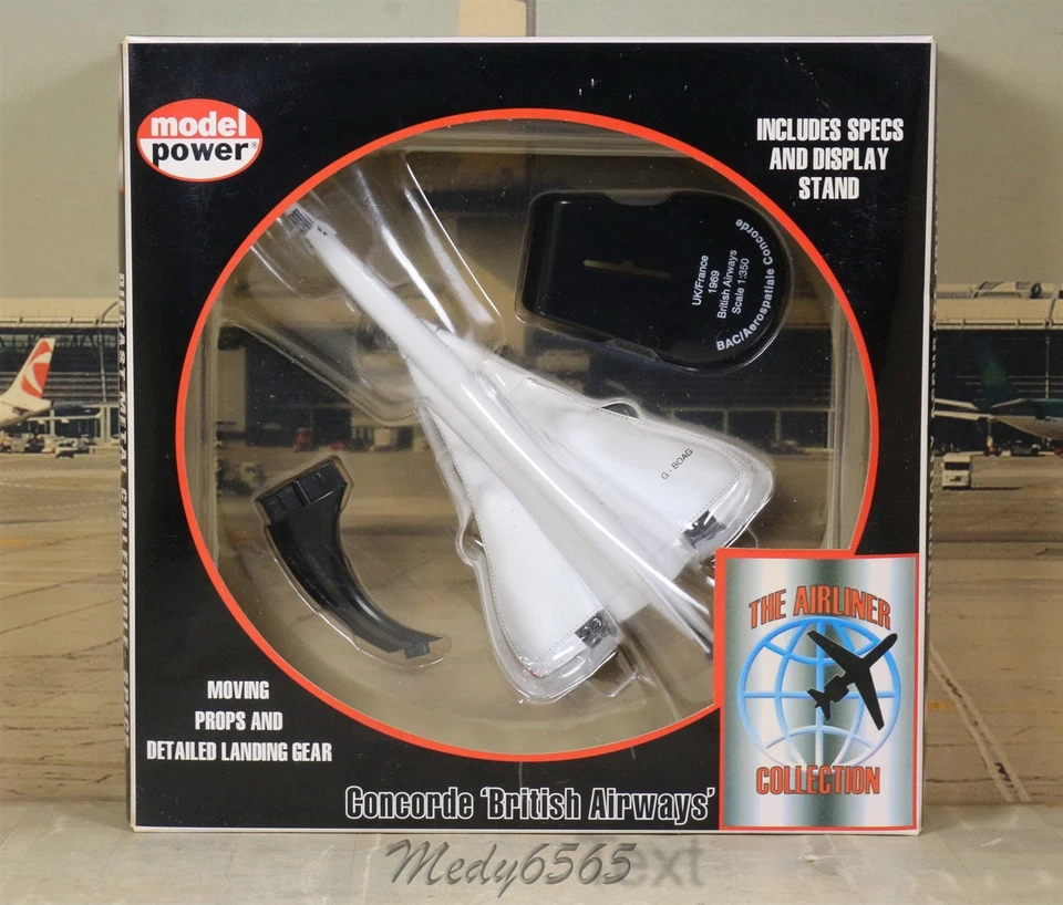 Briefmarke British Airways "Landor" Concorde Maßstab 1/350