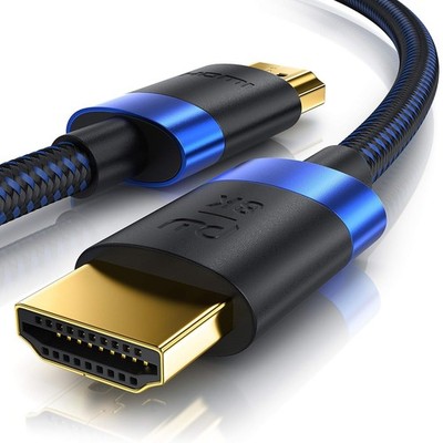 CSL primewire - 8k/4k HDMI Kabel 2.1 48 Gbit/s 0,5 Meter