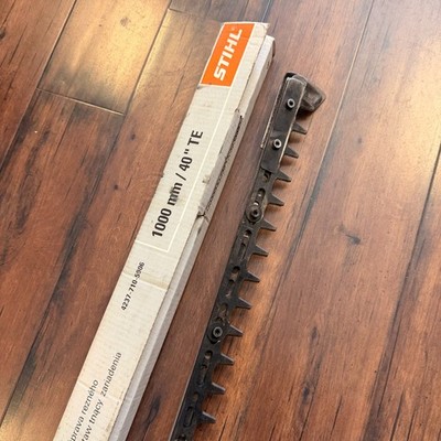 STIHL 4237 710 5906 Single Sided Blade 40'' Assy ''T'' Type HS86T HS87T OEM USED