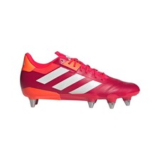 Image of ADIDAS Mens Red & White Kakari RS SG Rugby Boots UK 11.5 NEW Ref 1797
