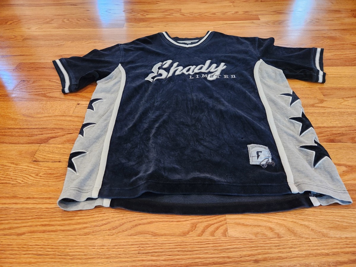 Shady Limited Shirt L Eminem #8 Double Sided Used Y2K Hip Hop Rap