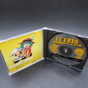 Tetris Plus Sega Saturn with Spine Card and Manual Japanese Version