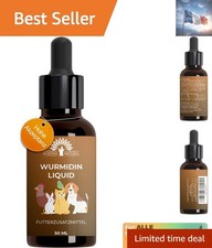 WURMIDIN Liquid: Vermifuge Naturel pour Chiens, Chats, et Autres Animaux - 50 ML