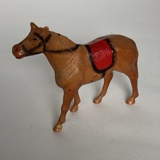 Vintage Toy Horse 1930's with Red Saddle Great Condition
