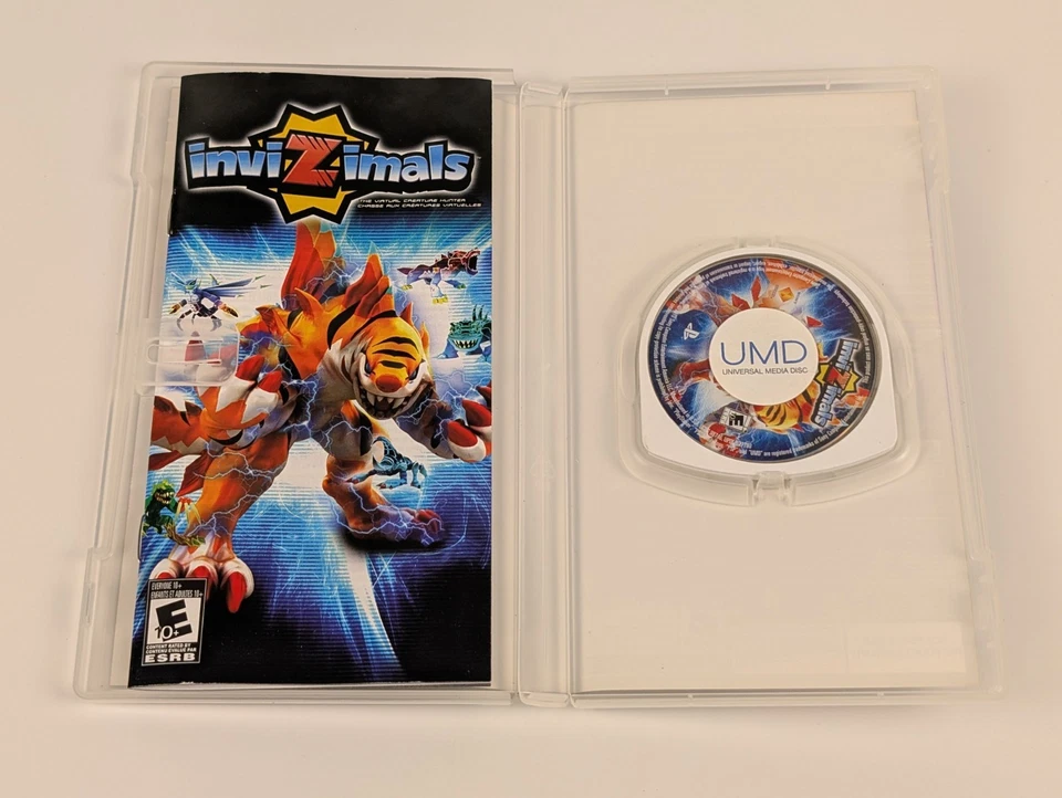 Invizimals (Sony PSP, 2010) ➡️CIB Complete - Tested  & Working 🎮 - Image 3 of 4