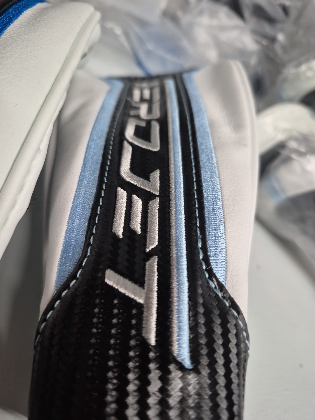 2x COBRA AEROJET  FW HEAD COVERS #3 + #5 BLACK/WHITE/BLUE (GC16)