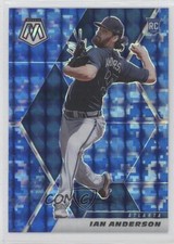 2021 Panini Mosaic Rookie Blue Camo Mosaic Prizm Ian Anderson #264 7iu