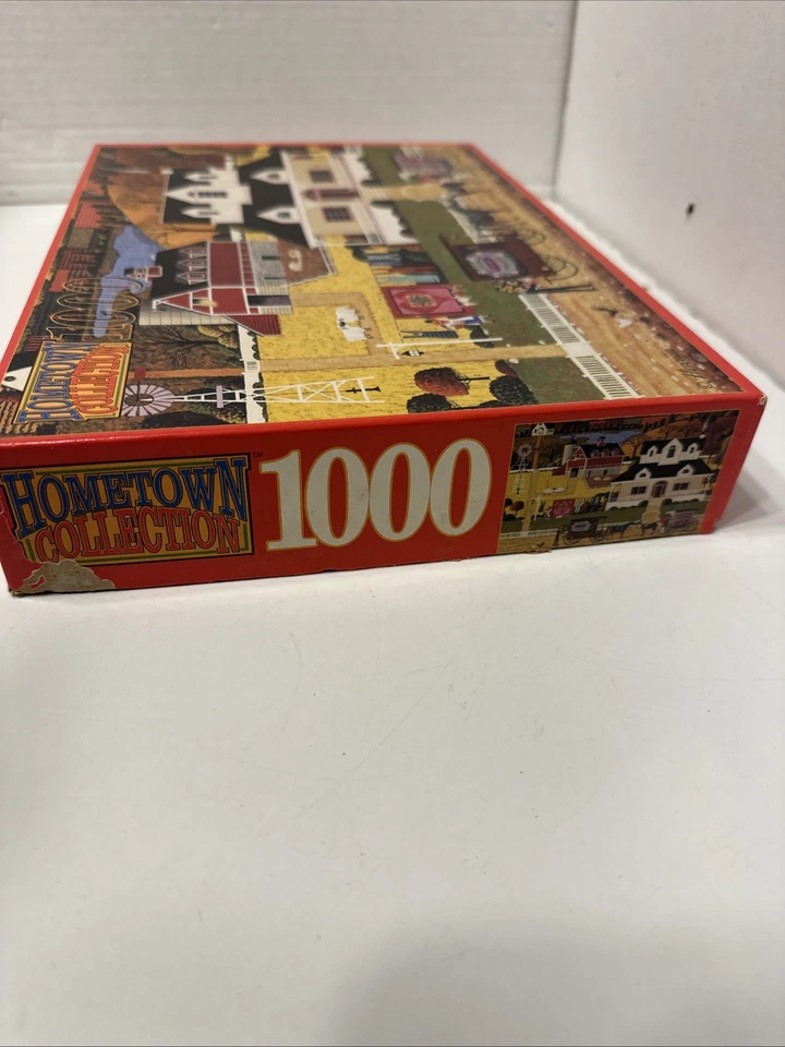 RoseArt Hometown Collection "Valentine's Day" 1000 Piece Jigsaw Puzzle Missing 1 - Image 3 of 4