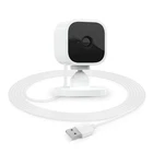 Blink Mini Compact Indoor Plug-in Smart Security Camera 1080 HD Motion Detection