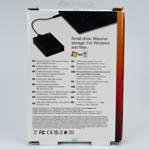 Seagate Backup Plus Portable+ 5TB Portable HDD Storage STHP5000400 Mac Windows - Afbeelding 5 van 11