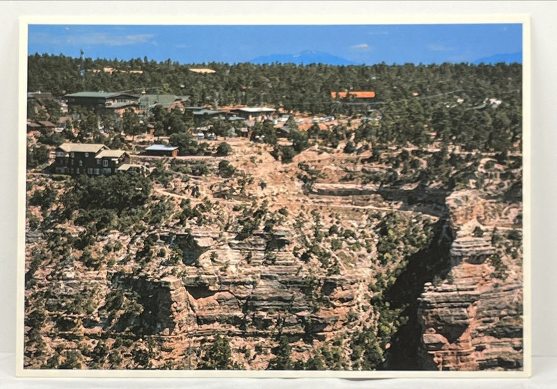 Grand Canyon Arizona AZ Postcard Bright Angle Lookout Unposted