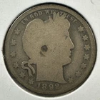 1892 25C Barber Quarter (89217)