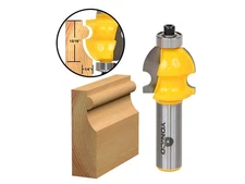 15/16" Architectural Molding Router Bit - 1/2" Shank - Yonico 16136