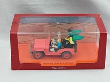 WILLYS MB 1943 Jeep |  MOULINSART HERGÉ | TINTIN | TIM UND STRUPPI | MODEL 1:43