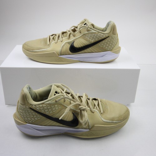 Nike Sabrina Basketball Shoe Women's Gold Used 11