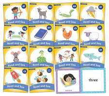 Jolly Phonics Read and See, Pack 2: In Print Letters - paperback Lloyd, Sue|...