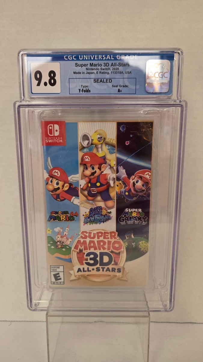 Nintendo Switch Super Mario 3D All-Stars Graded CGC 9.8 | eBay