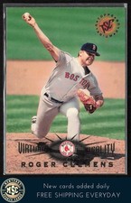 Roger Clemens 1995 Stadium Club Virtual Reality #5 Boston Red Sox