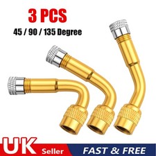 3x Tyre Valve Extension