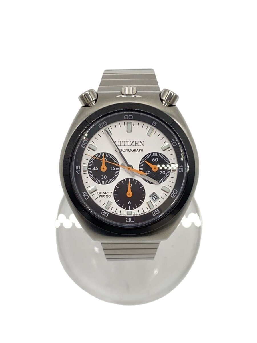 CITIZEN Tsuno Chrono Stainless Steel Quartz Watch 0510 S127