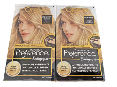 LOT2 Loreal Superior Preference BalayagesHIGHLIGHTS for Light to Dark Blonde NEW