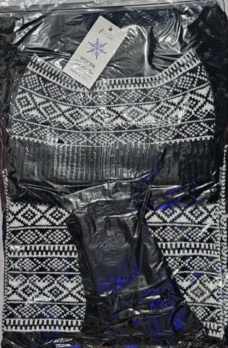 HDDD Women’s Cold Weather  Warm & Soft  Black And  White