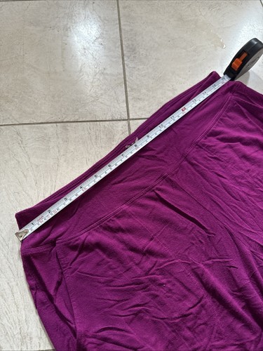 Faded Glory Sleepwear Pants Size M Magenta Waist Pull On - Picture 5 of 5