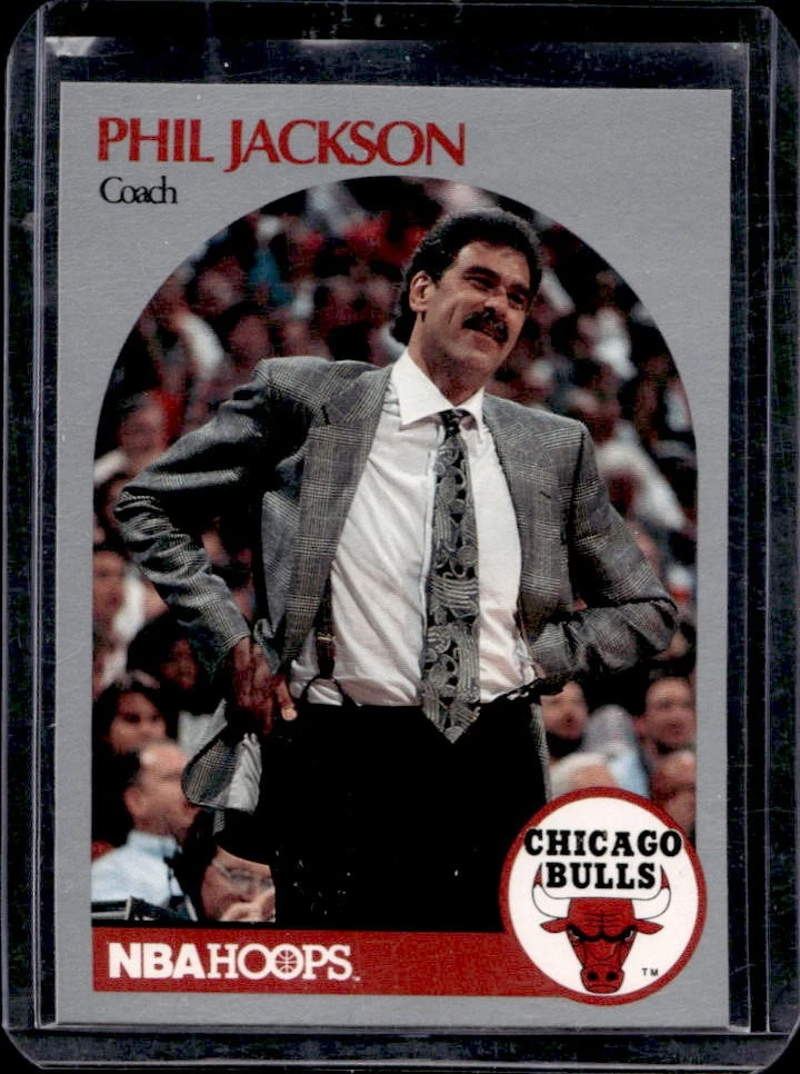 Phil Jackson trading card