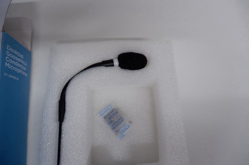 Boya Desktop Condenser Podium Microphone, 18" Bi-fold Gooseneck Microphone - 第 2/7 張圖片