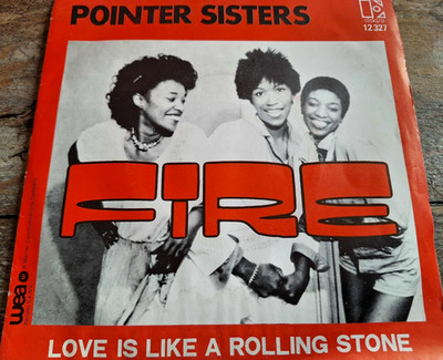 POINTER SISTERS - Fire 7'' VINYL / ELEKTRA - 12327 / 1978