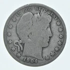 1904-O Barber Half Dollar Average Circ 90% Silver *1841