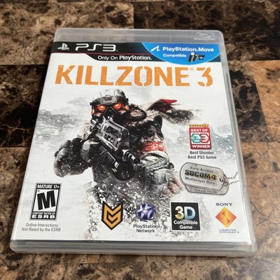 Killzone 3 Sony PlayStation 3 Complete Tested.  Manual Cartridge And Game