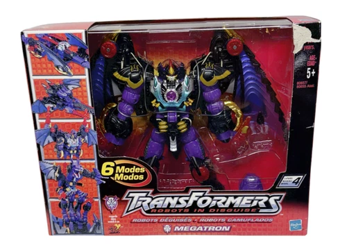 Transformers Robots in Disguise RID — Megatron Figure — MISB Vintage 2001 Hasbro