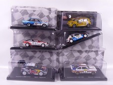 KAS-O Lot de 6 Voitures 1/43 Modèles cassés Rallye BROKEN MODELS