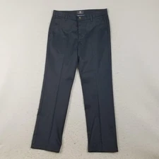 Dockers Pants Mens 33x32 Navy Signature Khaki Slim Fit D1 Chino Casual